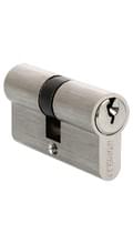 Ключевой цилиндр Morelli 60C SN, ключ/ключ, никель (60 мм)